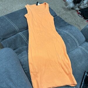 H&M ribbed tank dress